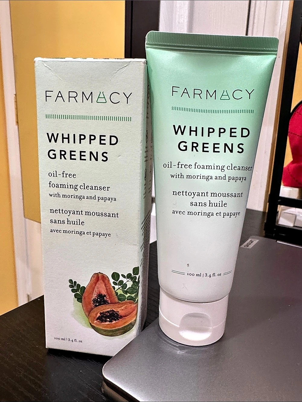 Farmacy Whipped Greens Oil-Free Foaming Cleanser 100 ml